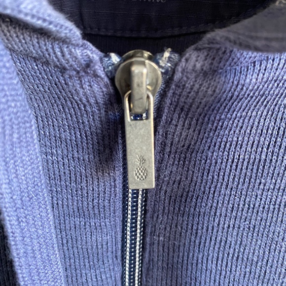 Tommy Bahama Women's Full Zip Hoodie Jacket Purplish-Blue Sz S - Picture 4 of 10